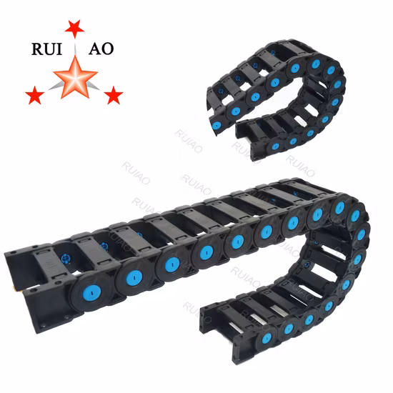 플라스틱 유연한 케이블 캐리어 트랙 체인